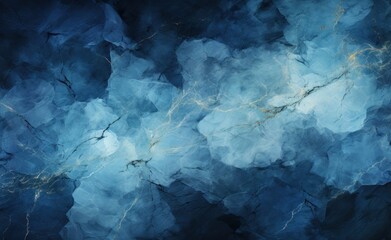 Modern blue watercolor background with abstract design