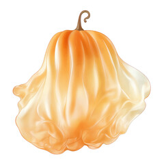 Watercolor Halloween Pumpkin (AI Generated)