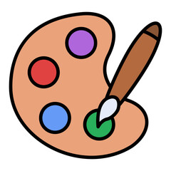 Color Palette Icon