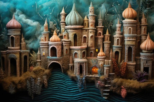 Mythical Underwater City