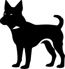 Queen triggerfish flat icon