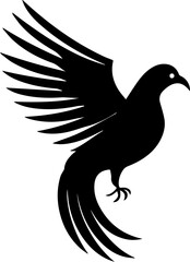 Obraz premium Quetzal flat icon