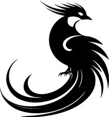 Fototapeta premium Quetzal flat icon