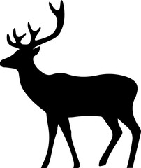 Reindeer flat icon