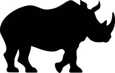 Rhinoceros flat icon