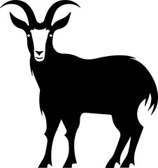 Savaana goat flat icon