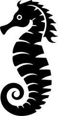 Seahorse flat icon