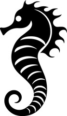 Seahorse flat icon
