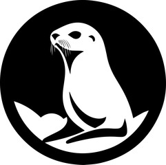 Seal flat icon
