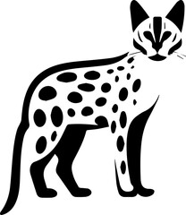 Serval flat icon
