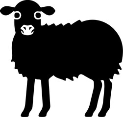 Sheep flat icon