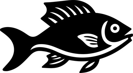 Skate fish flat icon