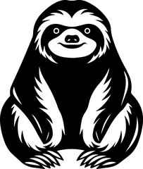Obraz premium Sloth flat icon