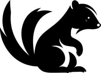 Skunk flat icon