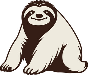 Sloth flat icon