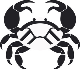 Obraz premium Stone crab flat icon