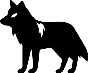 Tamaskan flat icon
