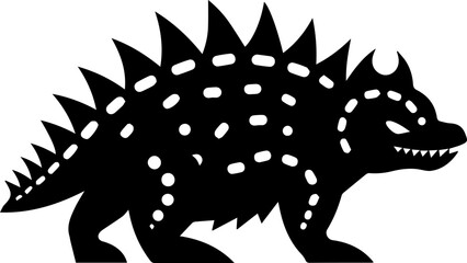 Thorny devil flat icon