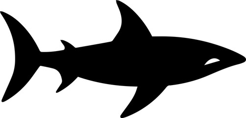 shark flat icon