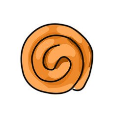 Obraz premium one continuous line drawing of Bosnian Cuisine on white background