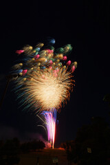 打上花火 スターマイン Japan Star mine fireworks display