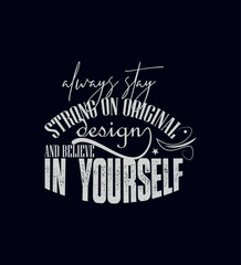 Shirts with typography quotes © Kamrul