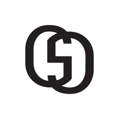 Letter GS, OSO, GSG Alphabet Text Unique Style Premium Graphic Icon Vector Logo Design