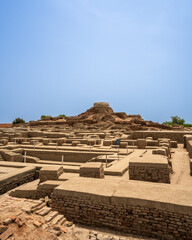 Mohenjo-daro ruins in Pakistan, a world heritage site