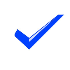 blue check mark
