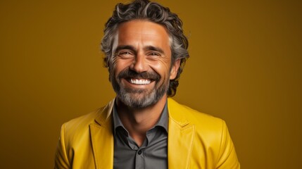 Obraz premium medium shot portrait photography of a pleased man