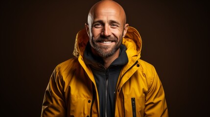Fototapeta premium medium shot portrait photography of a pleased man