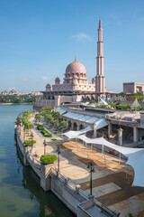 Putra mosque in Kuala Lumpur