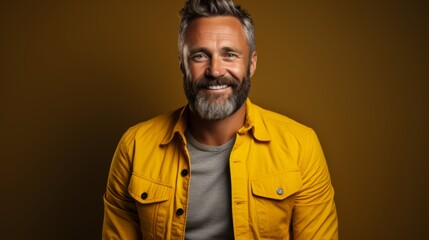 Obraz premium medium shot portrait photography of a pleased man