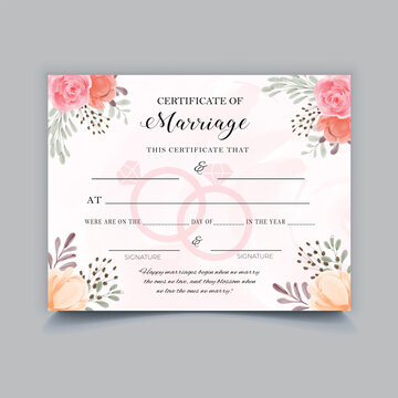 Marriage Certificate