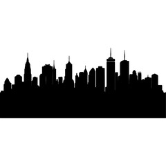 Fototapeta premium city silhouette