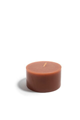 Brown decoration candle