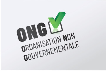 tampon ONG - organisation non gouvernementale