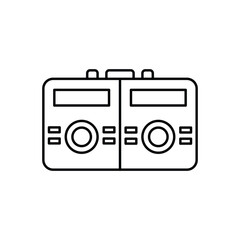 radio icon design, illustration design