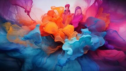 The moment a burst of colored liquid meets a textured surface, creating a mesmerizing burst of texture and hue