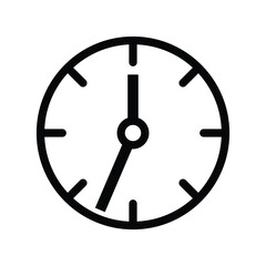 clock icon design, illustration design