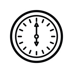 clock icon design, illustration design