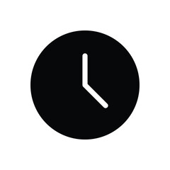 clock icon design, illustration design