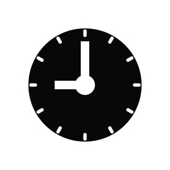 clock icon design, illustration design
