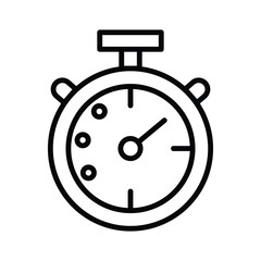 clock icon design, illustration design