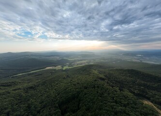 View from the top of the mountain