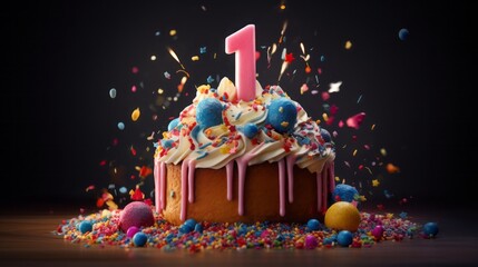 children's birthday cake.