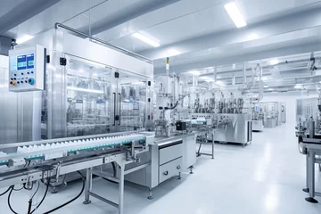 Fotobehang Technology machine modern manufacture equipment factory industrial © SHOTPRIME STUDIO