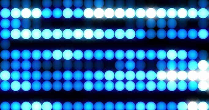 Dancing flickering Animated neon Concert Lights. Neon Blue Flicker wall light. stage award Matrix Beam halogen