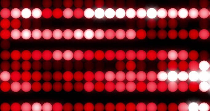 Dancing flickering Animated neon Concert Lights. red Flicker wall light. stage award Matrix Beam halogen