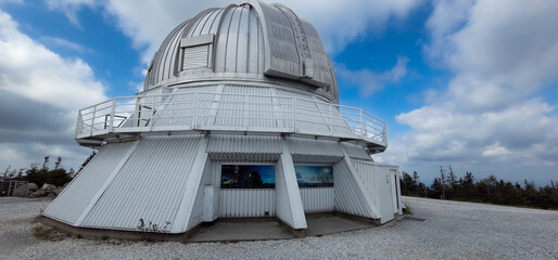 Observatory on the summit of Mont Mégantic in Quebec, Canada